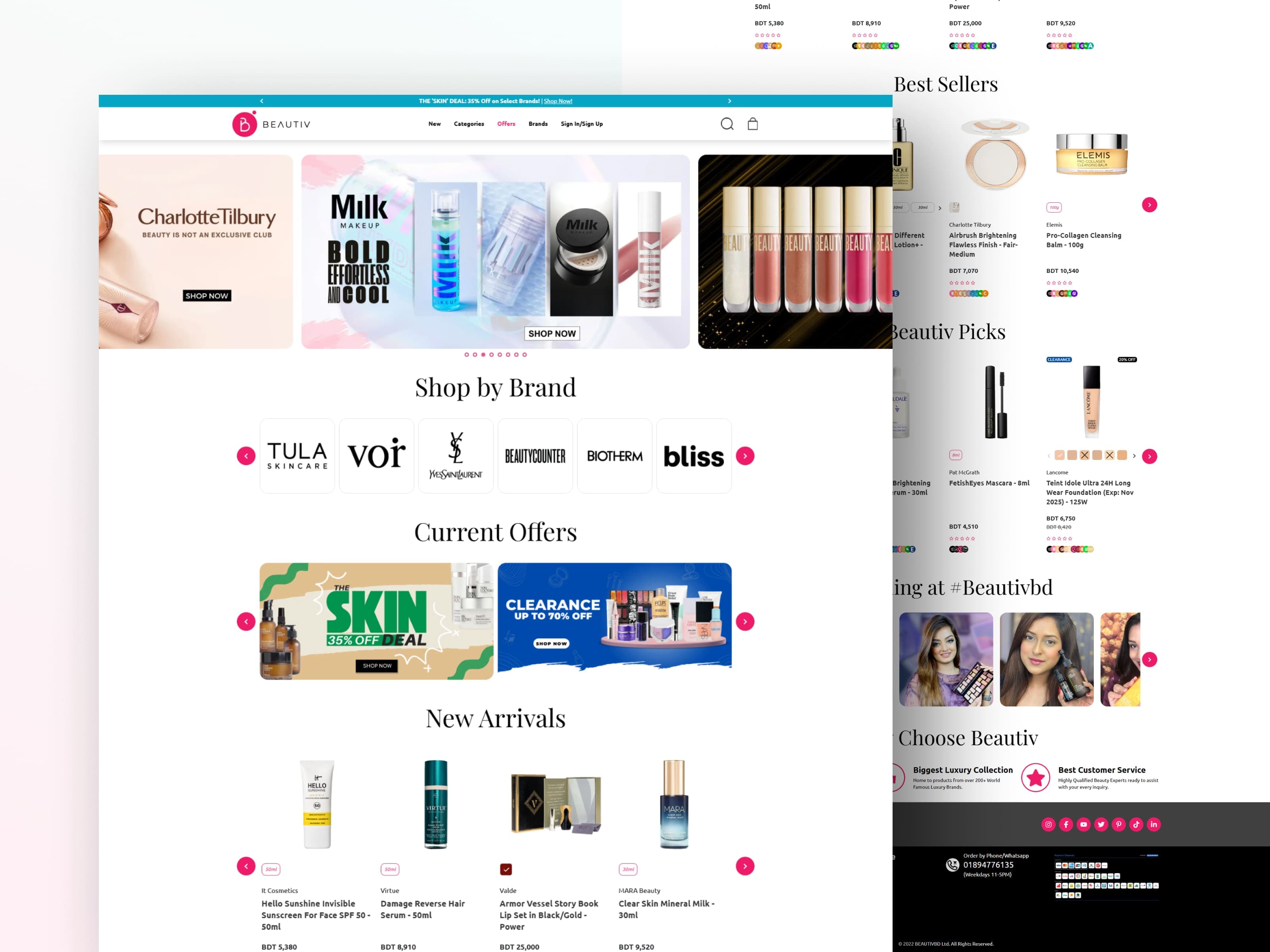 Screenshot or preview of Beautiv